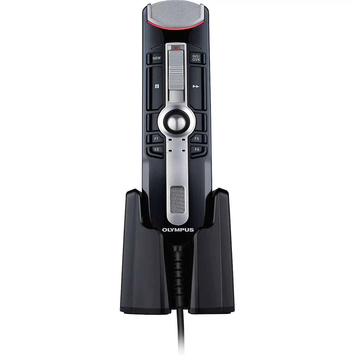 Diktiergerät Olympus RM-4110S, 2-Mikrofon-System, Hi-Speed USB 2.0, mit Schiebeschalter