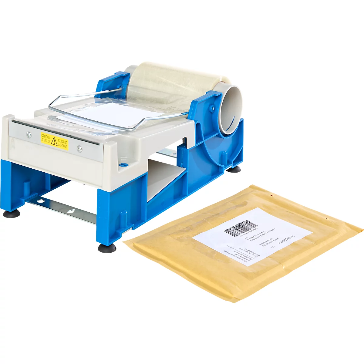 Dispensador de etiquetas de mesa, sin rollos