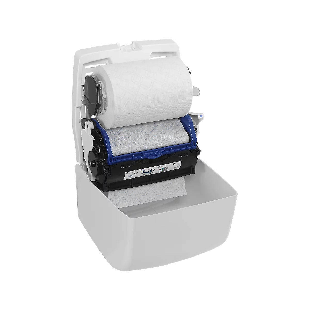 Dispensador de toallas en rollo Kimberly-Clark® Aquarius Slimroll 7955, para zonas de mucho tránsito, blanco