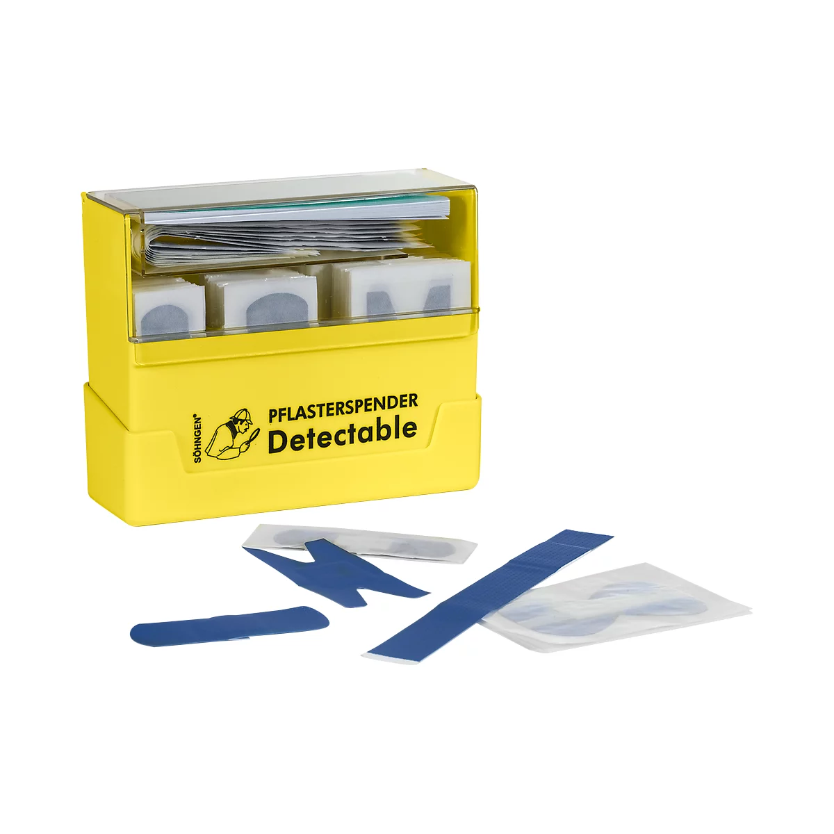 Dispensador de yeso detectable