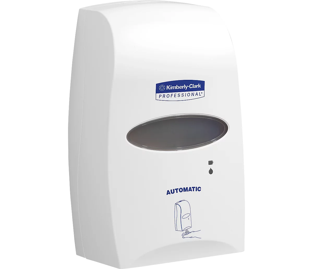 Dispensador electrónico de desinfección de la piel Kimberly-Clark® Professional 92147, sin contacto, para casetes de 1,2 l, blanco