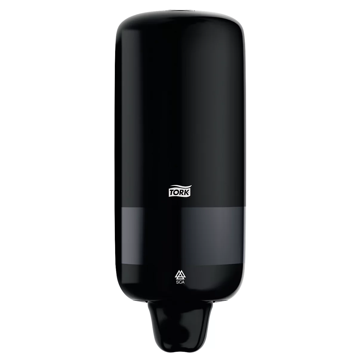 Dispensador Tork® 560008, para jabón líquido y gel desinfectante, certificado 'Easy to use', plástico, negro