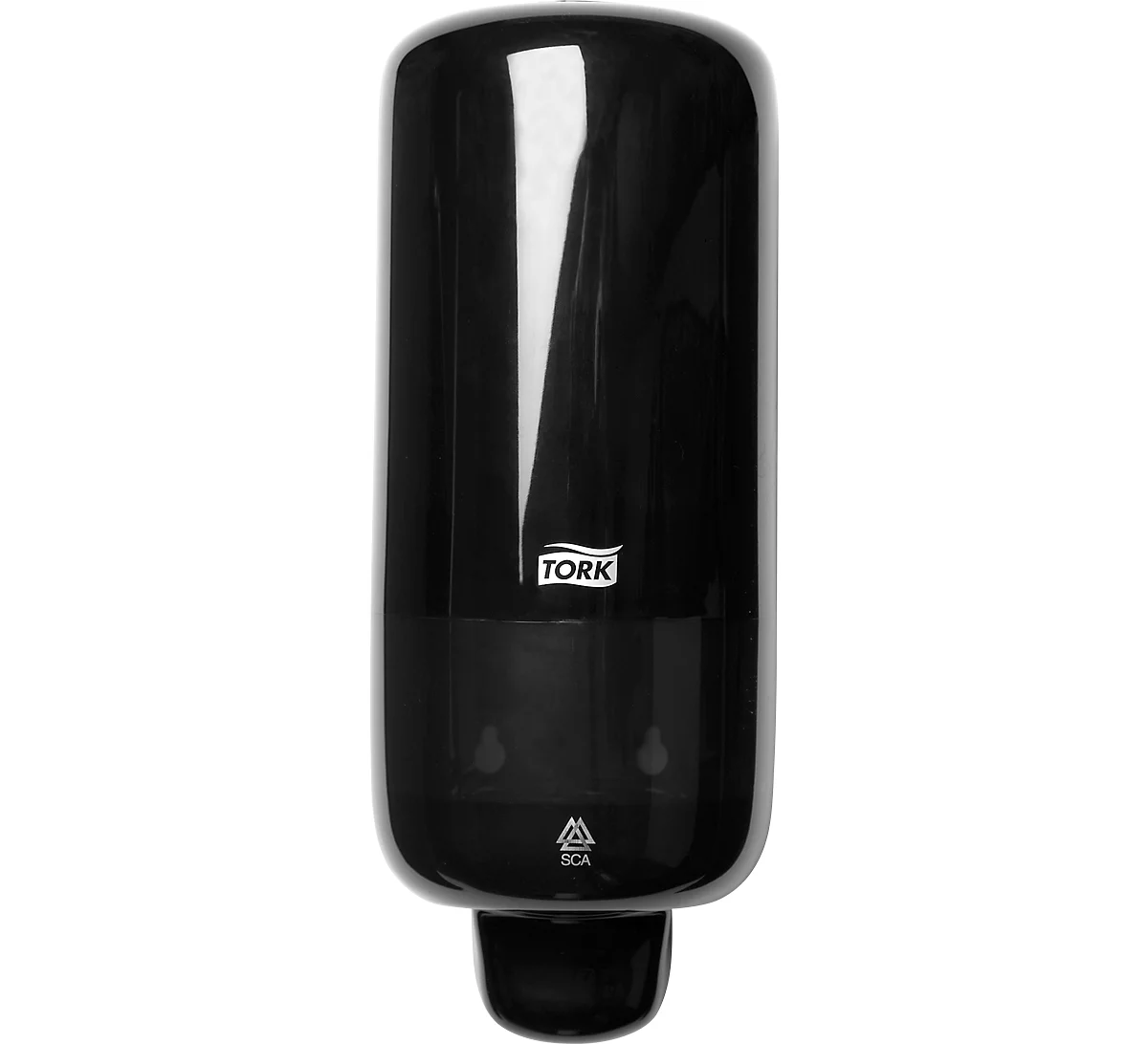 Dispensador Tork® para jabón en espuma 561508, certificado 'Fácil de usar', An 113 x Pr 105 x Al 286 mm, plástico, negro