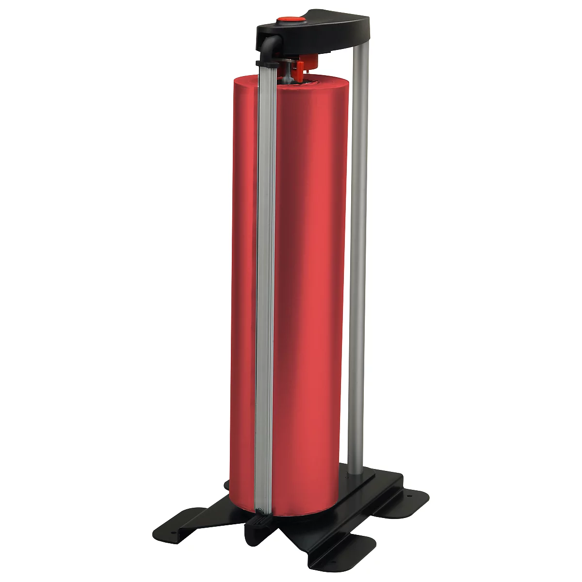 Dispensador vertical Rocholz Vario 145, ancho 243 x fondo 290 x alto 610 mm, para rollos de hasta 500 mm de ancho y Ø 240 mm