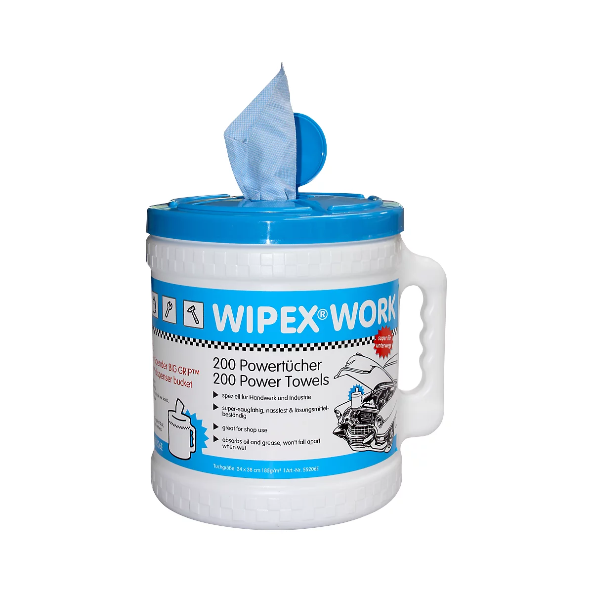 Dispensador WIPEX Big-Grip Work, set de inicio