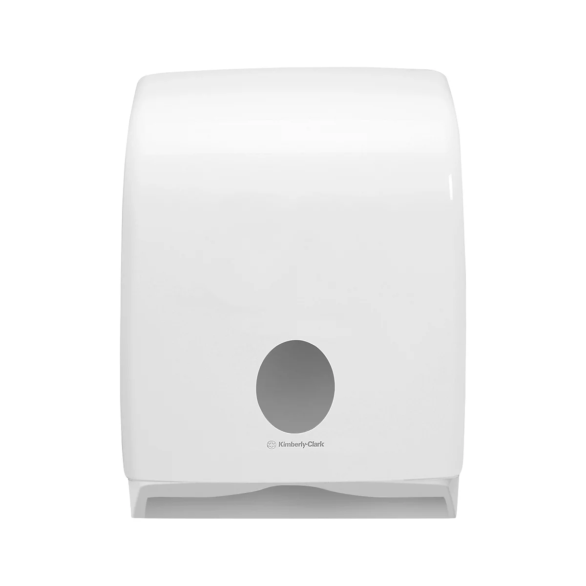 Distributeur d'essuie-mains C-pliés AQUARIUS Kimberly-Clark, format standard, plastique, L 407 x l. 317 x H 1147 mm