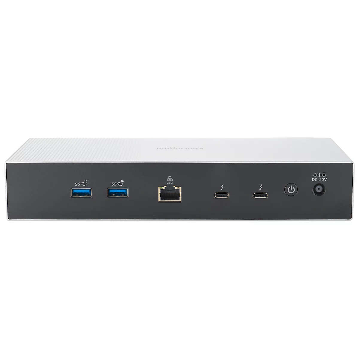 Dockingstation Kensington SD5000T5 EQ, bis 140 W, bis 80 Gbit/s, kompatibel mit Thunderbolt, USB4 und USB-C, PCR-Aluminium