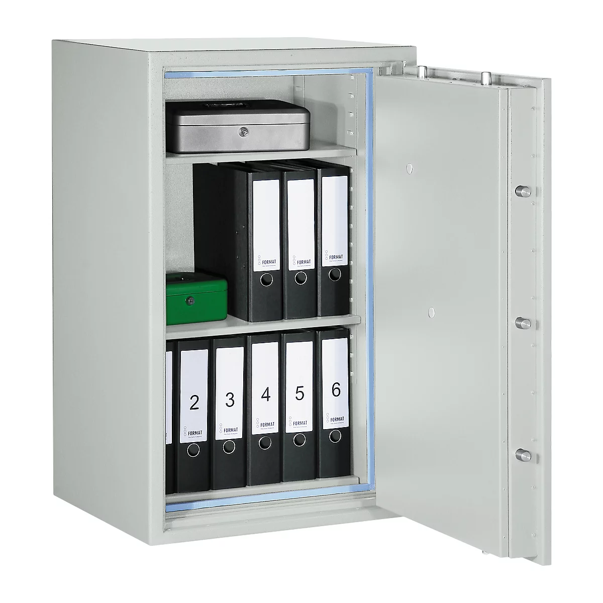 Documentenkluis Paper Star Duplex Pro 3, lichtgrijs