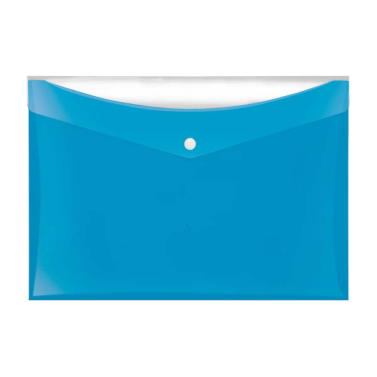 Documenthoes Veloflex VELOCOLOR®, A4, kunststof, voor ca. 100 vellen, 6 stuks, blauw
