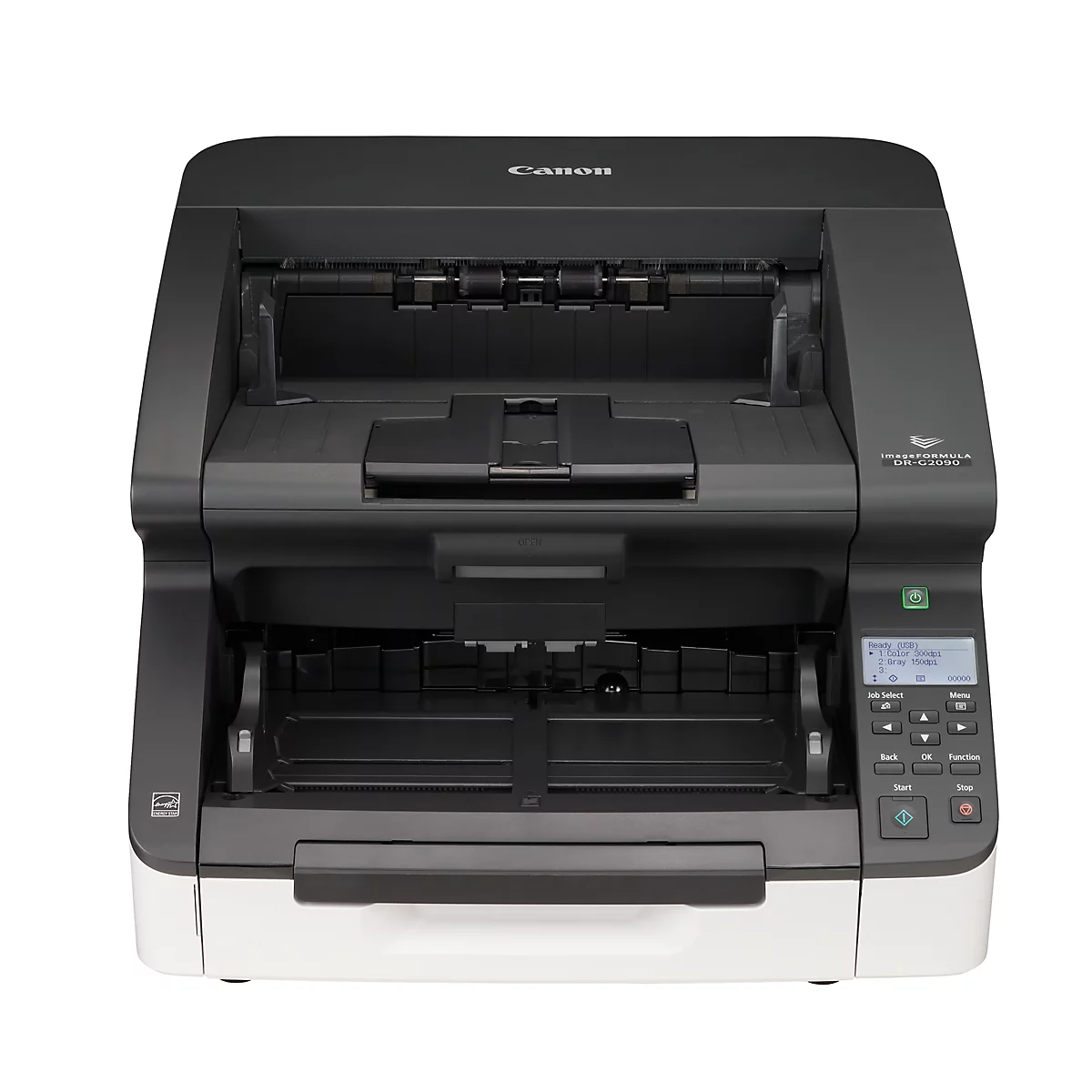 Documentscanner Canon imageFormula DR-G2090, tot DIN A3, 290 beelden/minuut, CaptureOnTouch Pro, B 480 x D 569 x H 315 mm, zwart-wit