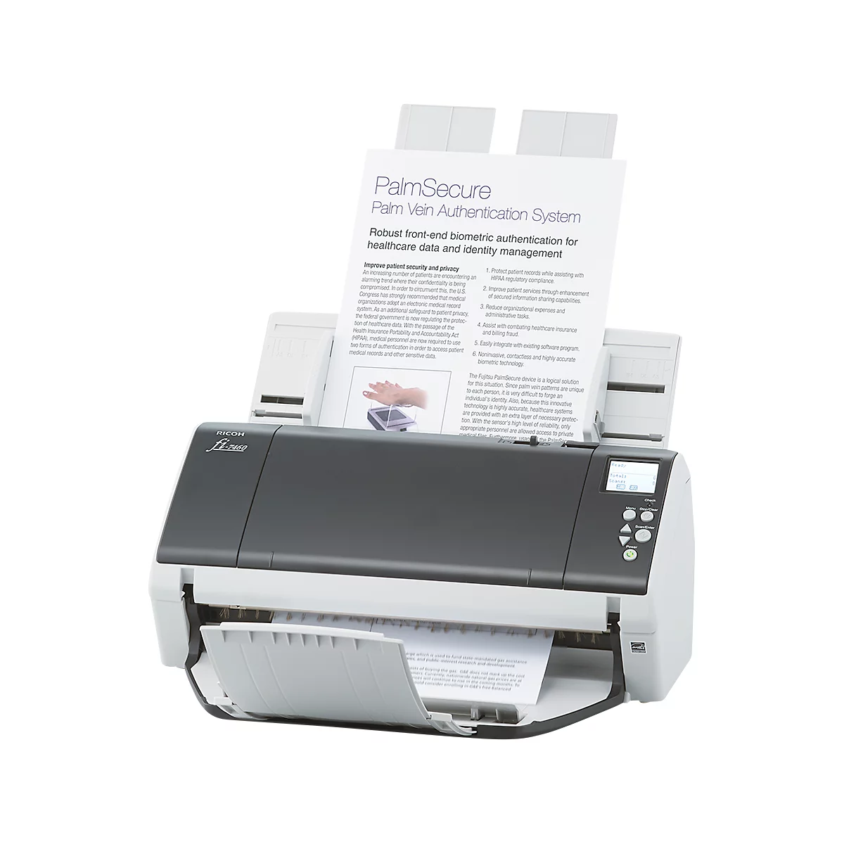 Documentscanner FUJITSU fi-7460, voor A3, A2 en A1, met automatische invoer