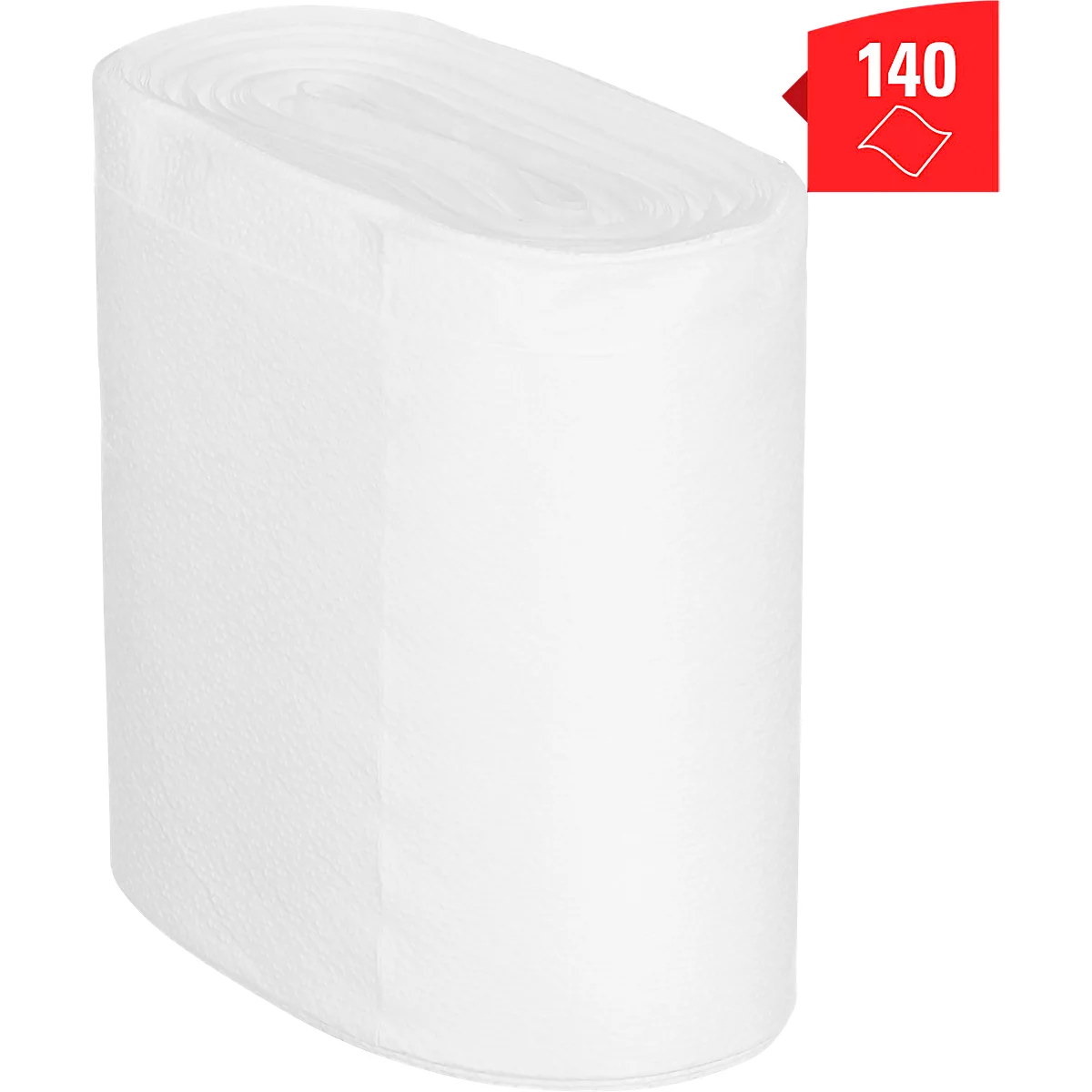 Doekjes Rolls Kimtech® Wettask™, 6 x 140 doekjes, in dispenseremmer, droogbescherming, wit