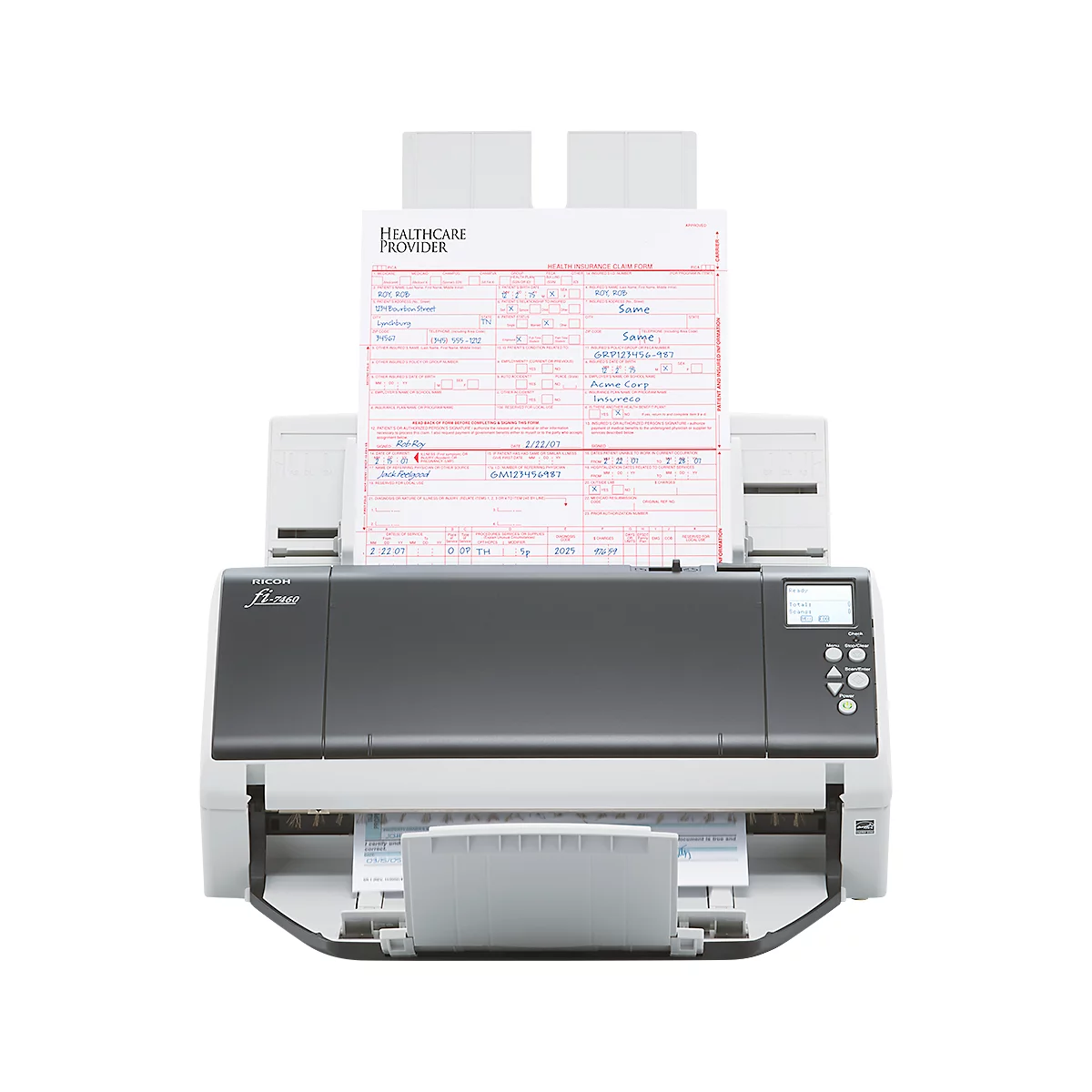 Dokumentenscanner Fujitsu fi-7460, für A3, A2 und A1, mit automatischem Einzug