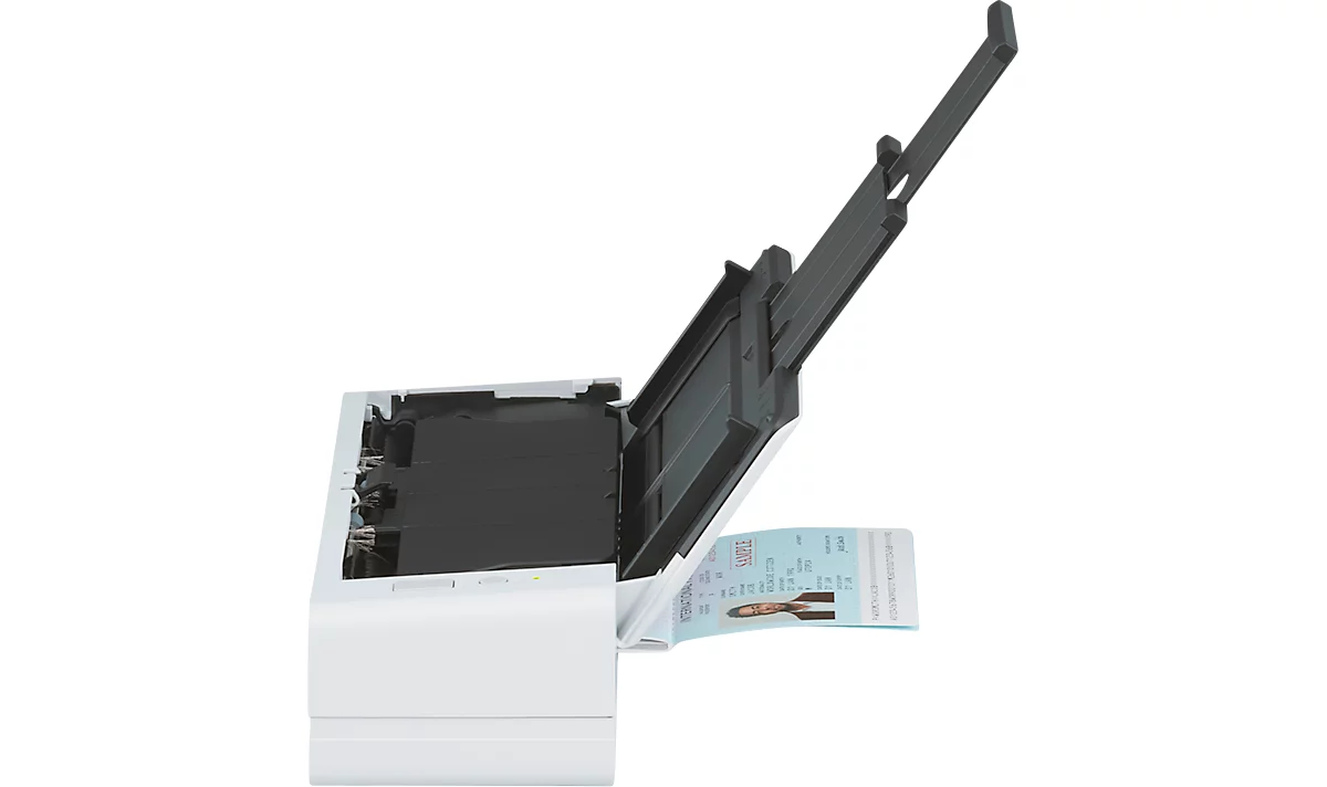 Dokumentenscanner RICOH fi-800R, kabelgeb., SW/Farbe, USB, Duplex, ADF, 600 dpi, 40 Seiten bzw. 80 Bilder/min., bis A4
