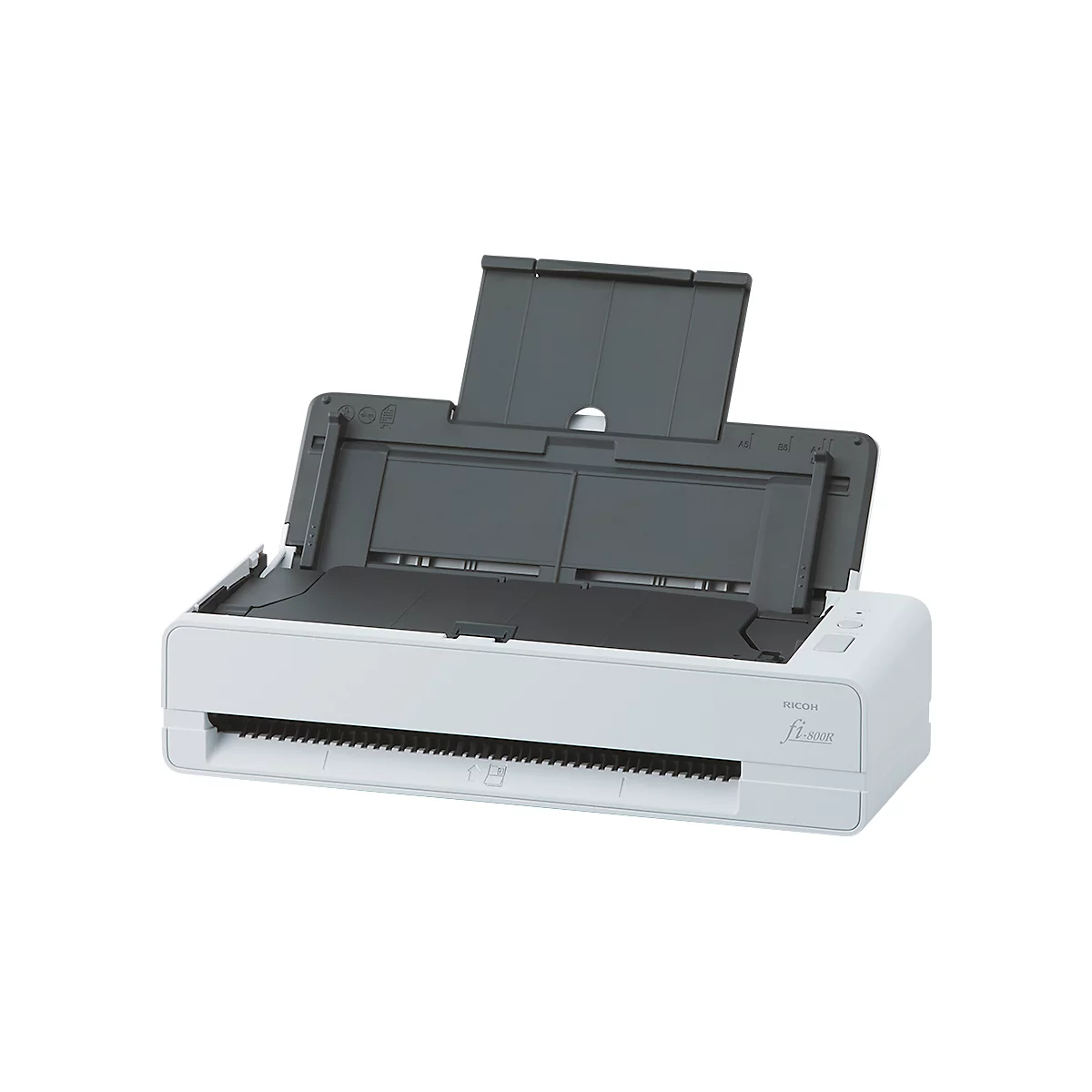 Dokumentenscanner RICOH fi-800R, kabelgeb., SW/Farbe, USB, Duplex, ADF, 600 dpi, 40 Seiten bzw. 80 Bilder/min., bis A4