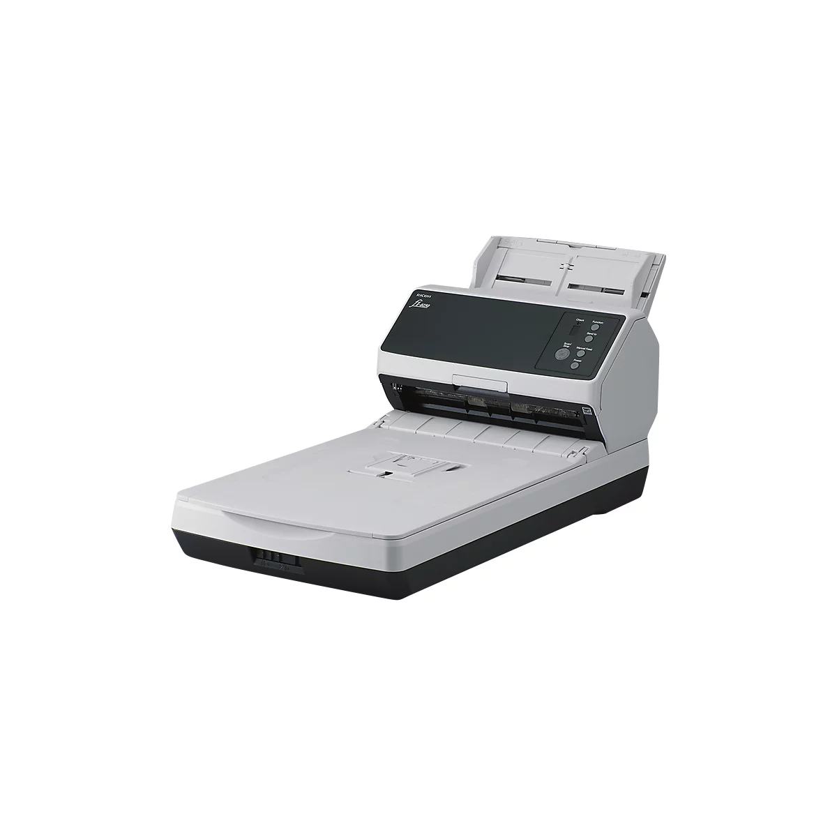 Dokumentenscanner RICOH fi-8250, Schwarzweiß/Farbe, 50 Seiten/min. & 100 Seiten/min., Duplex, USB/LAN, bis A4