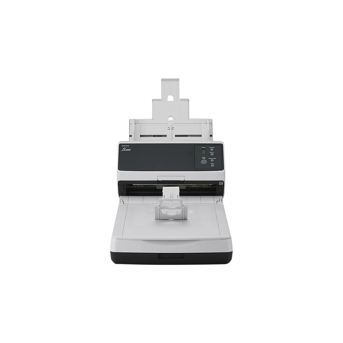 Dokumentenscanner RICOH fi-8250, Schwarzweiß/Farbe, 50 Seiten/min. & 100 Seiten/min., Duplex, USB/LAN, bis A4
