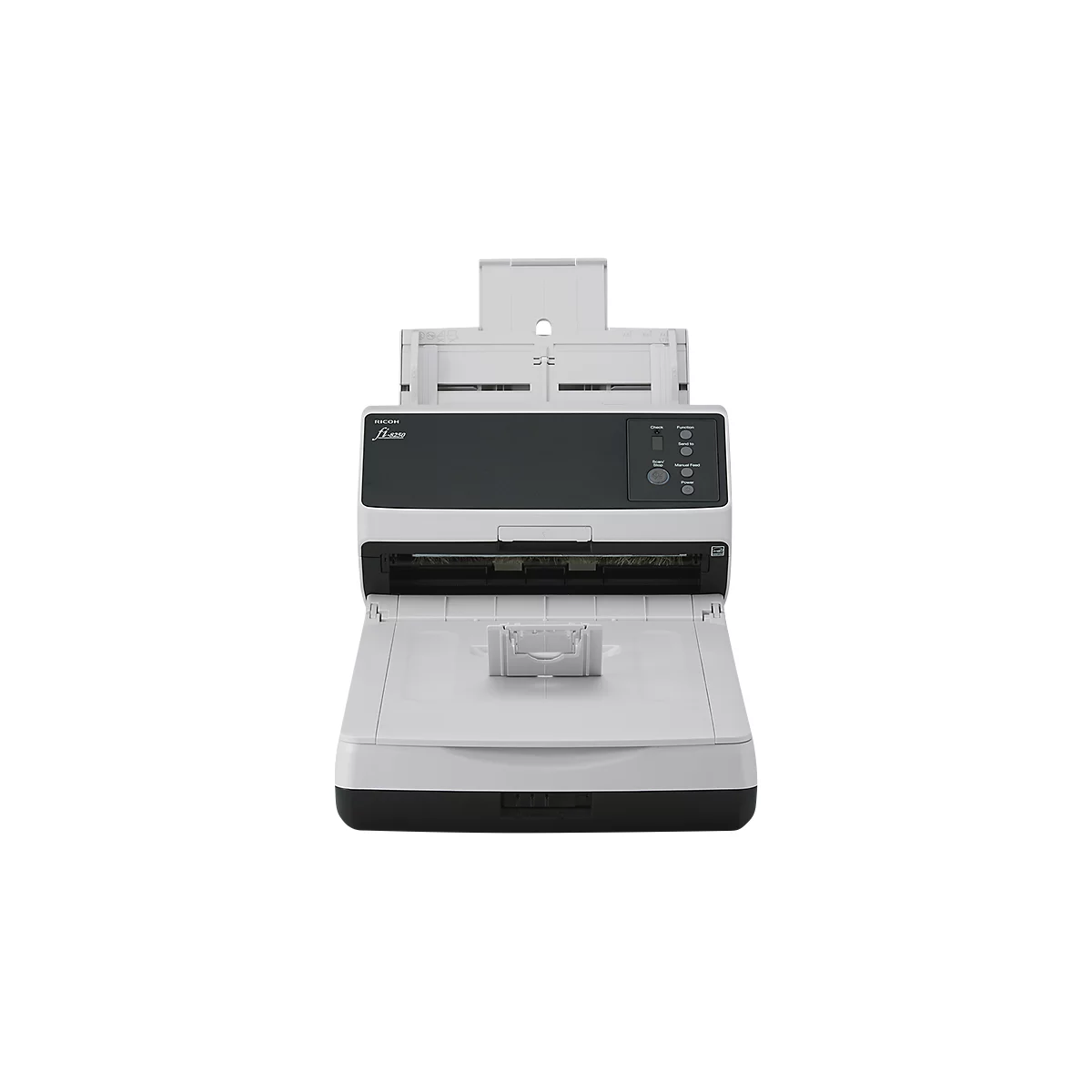 Dokumentenscanner RICOH fi-8250, Schwarzweiß/Farbe, 50 Seiten/min. & 100 Seiten/min., Duplex, USB/LAN, bis A4