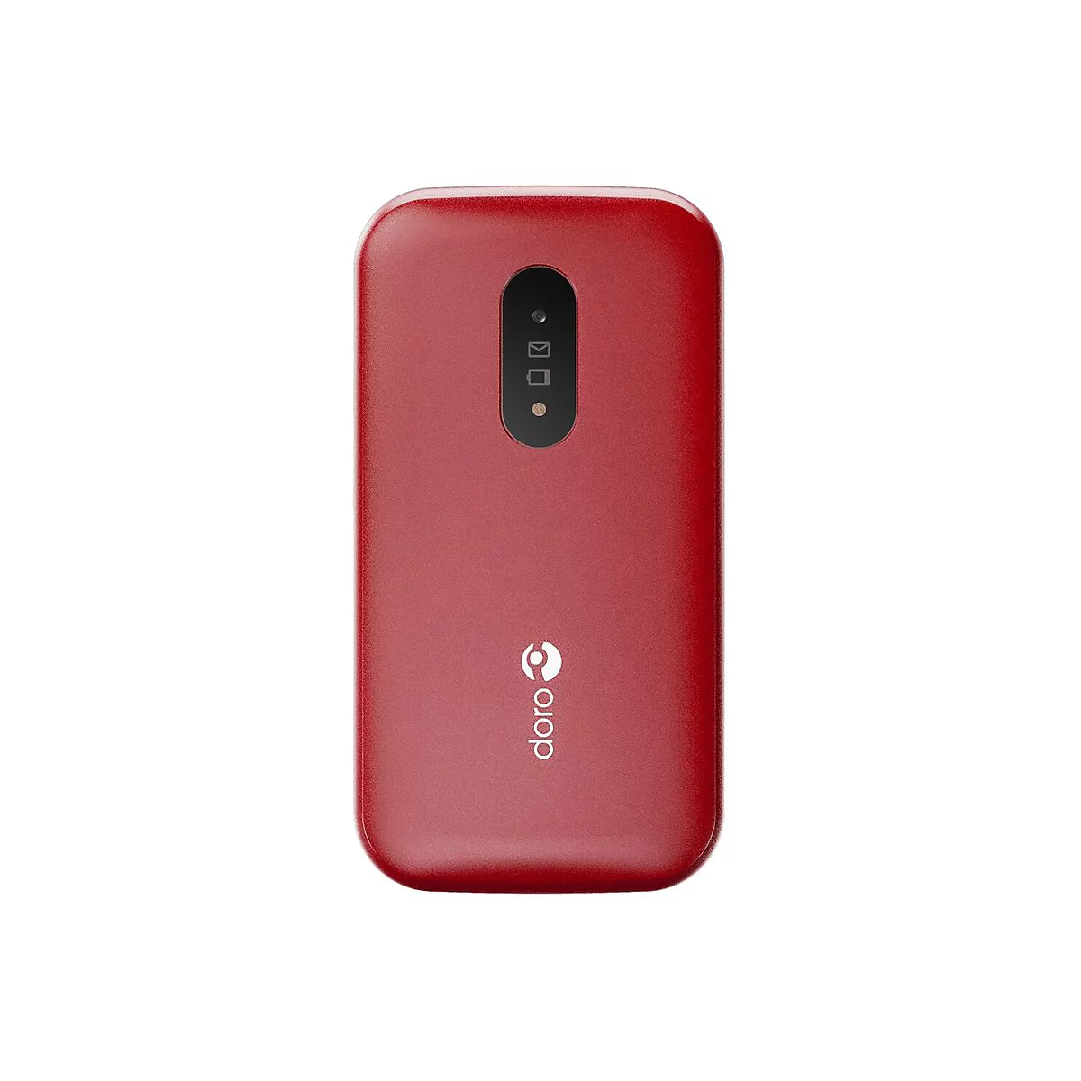 DORO 2820 - 4G Feature Phone / Interner Speicher 17 MB - microSD slot - 320 x 240 Pixel - rear camera 0,3 MP - Rot