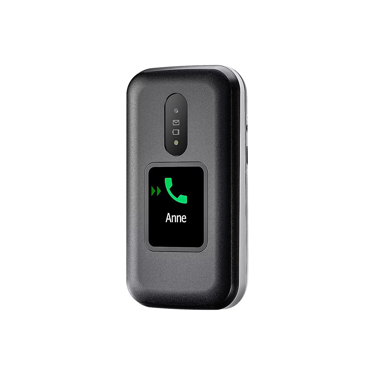 DORO 2880 - 4G Feature Phone / Interner Speicher 17 MB - microSD slot - 320 x 240 Pixel - rear camera 0,3 MP - Schwarz / Weiß