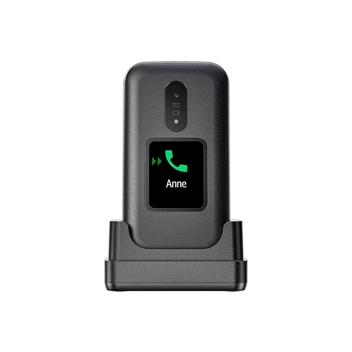 DORO 2880 - 4G Feature Phone / Interner Speicher 17 MB - microSD slot - 320 x 240 Pixel - rear camera 0,3 MP - Schwarz / Weiß
