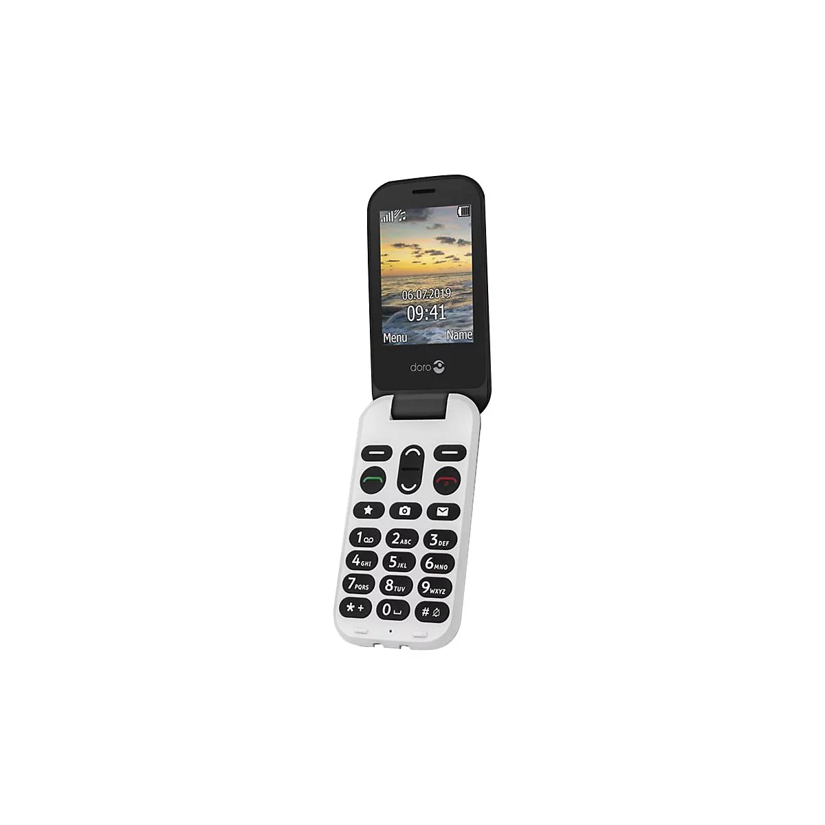 DORO 6060 - Feature Phone - Dual-SIM - microSD slot - 320 x 240 Pixel - rear camera 3 MP