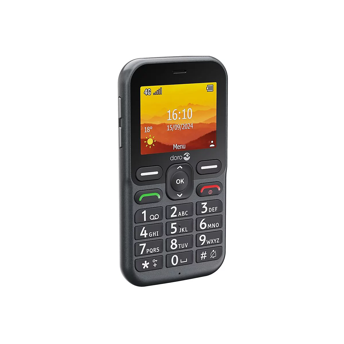 DORO Leva L10 - 4G Feature Phone - RAM 64 MB / Interner Speicher 128 MB - microSD slot - LCD-Display (TFT) - 320 x 240 Pixel (60 Hz)