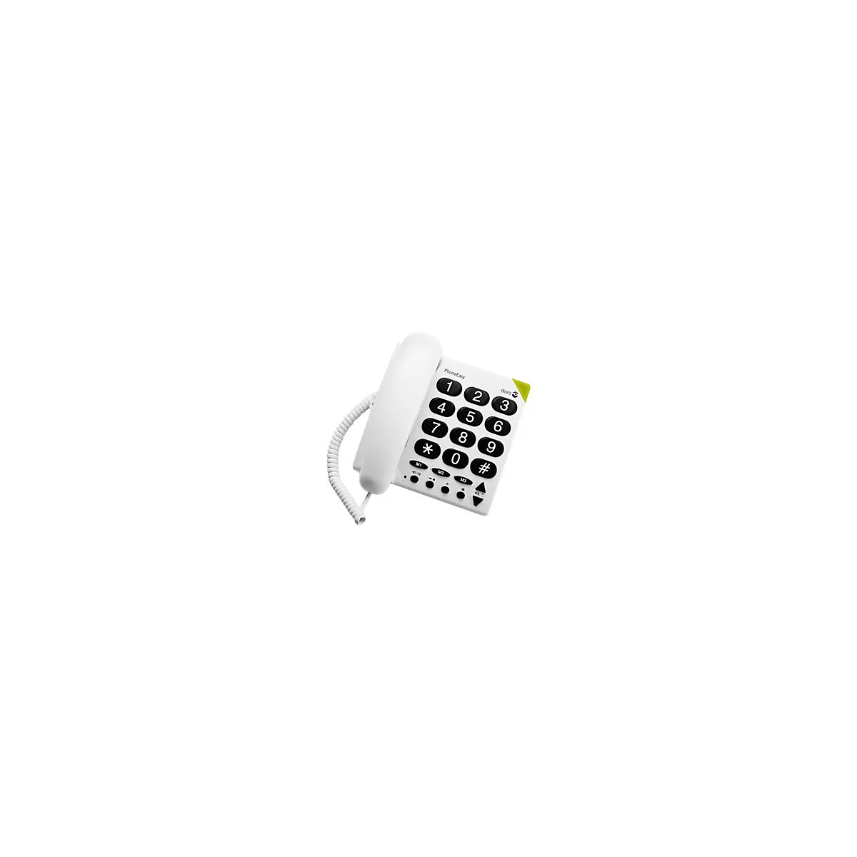 DORO PhoneEasy 311c - Telefon mit Schnur - weiß