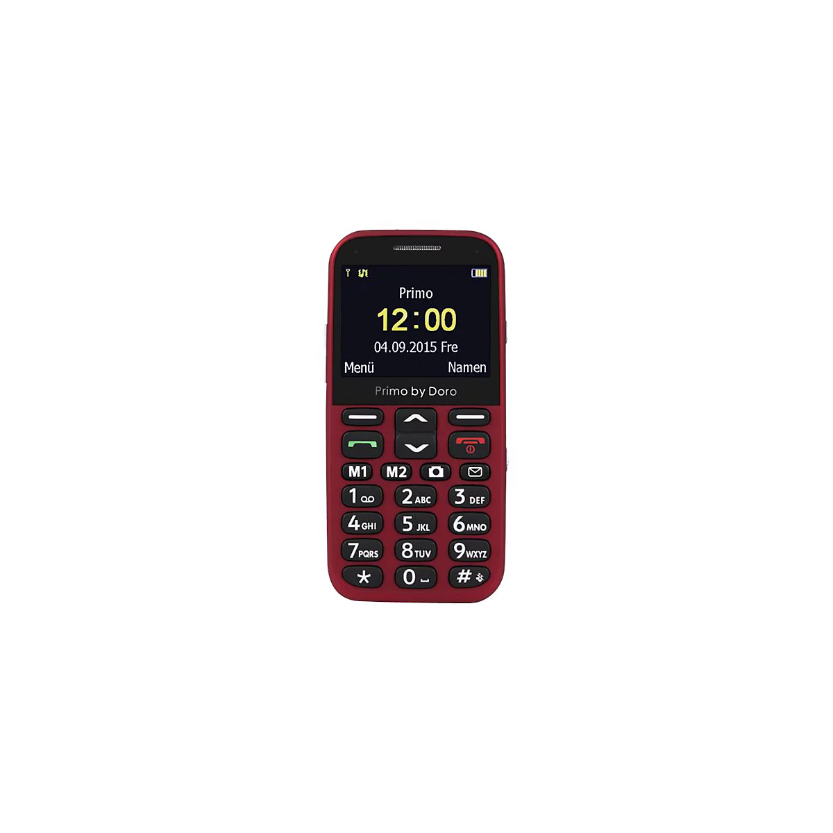 DORO Primo 366 - Feature Phone - LCD-Anzeige - 320 x 240 Pixel - rear camera 0,3 MP - Rot