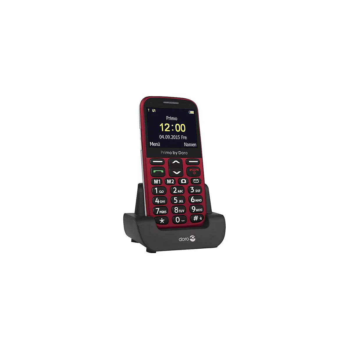 DORO Primo 366 - Feature Phone - LCD-Anzeige - 320 x 240 Pixel - rear camera 0,3 MP - Rot