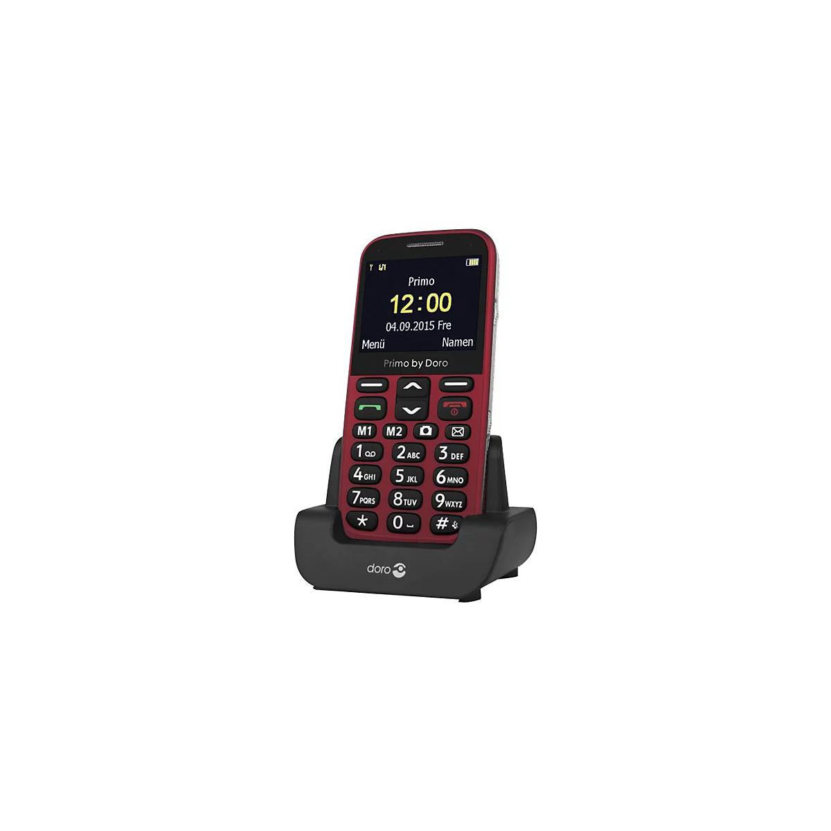 DORO Primo 366 - Feature Phone - LCD-Anzeige - 320 x 240 Pixel - rear camera 0,3 MP - Rot