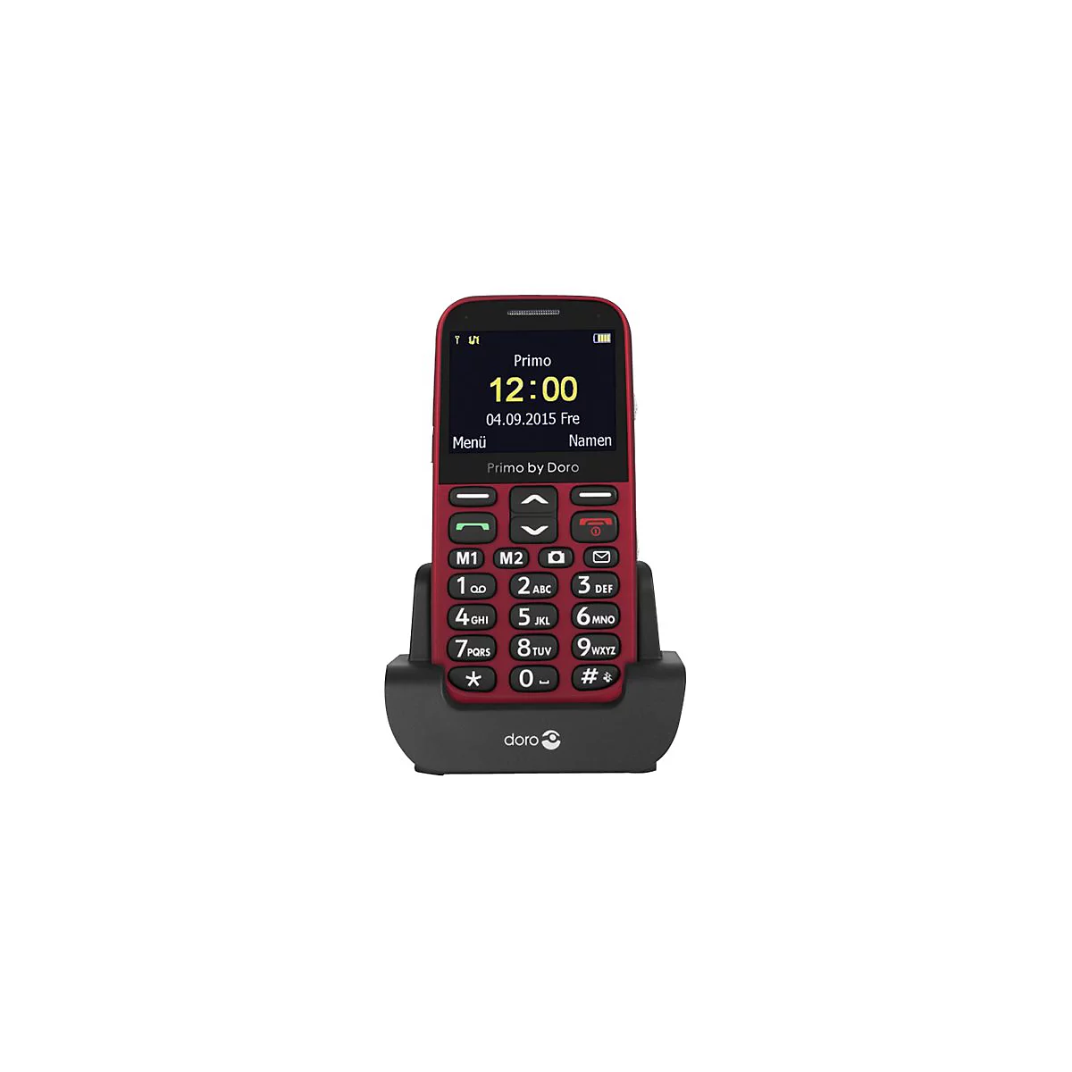 DORO Primo 366 - Feature Phone - LCD-Anzeige - 320 x 240 Pixel - rear camera 0,3 MP - Rot