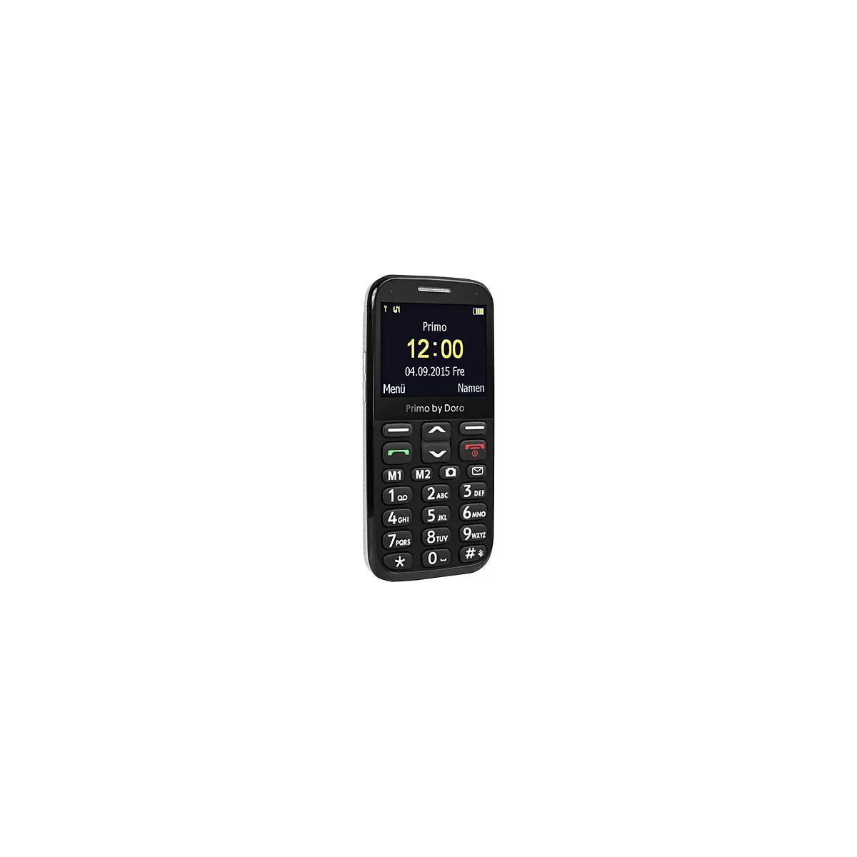 DORO Primo 366 - Feature Phone - LCD-Anzeige - 320 x 240 Pixel - rear camera 0,3 MP - Schwarz