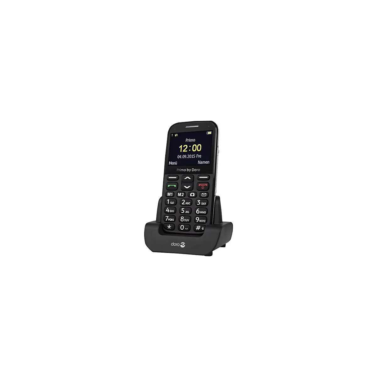 DORO Primo 366 - Feature Phone - LCD-Anzeige - 320 x 240 Pixel - rear camera 0,3 MP - Schwarz