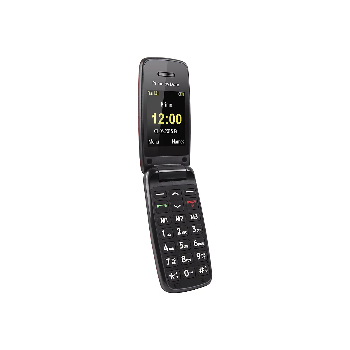 DORO Primo 401 - Feature Phone - LCD-Anzeige - 220 x 176 Pixel - Rot