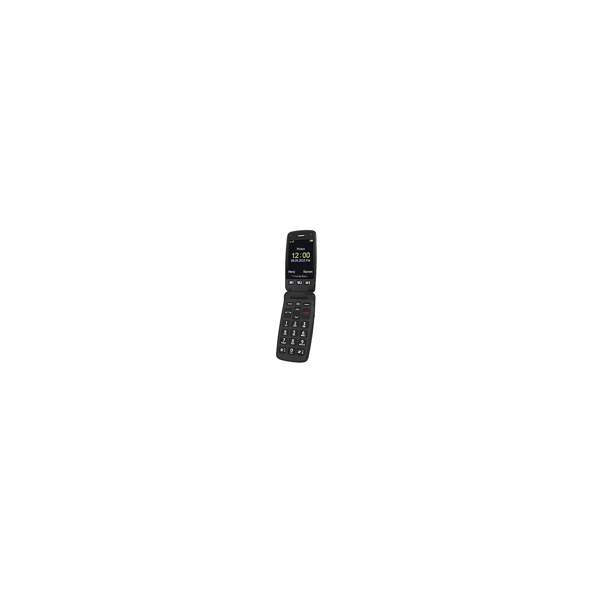DORO Primo 406 - Feature Phone - LCD-Anzeige - 240 x 320 Pixel - rear camera 0,3 MP - Schwarz