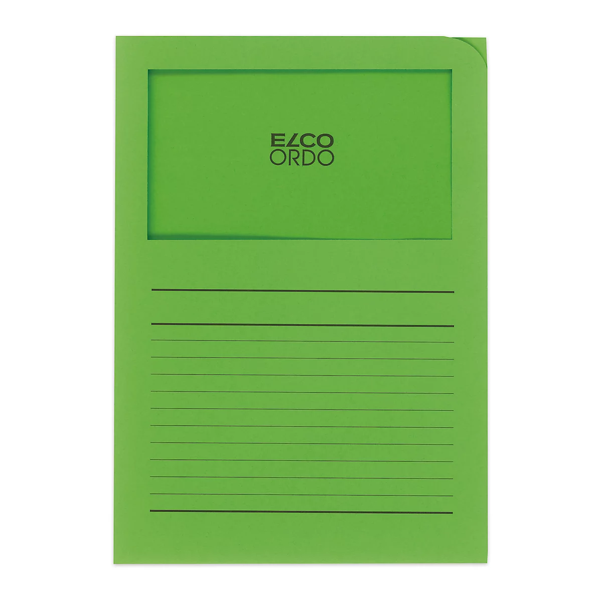 Dossier de classement Classico ORDO ELCO, pour format A4, papier, 100 p., vert