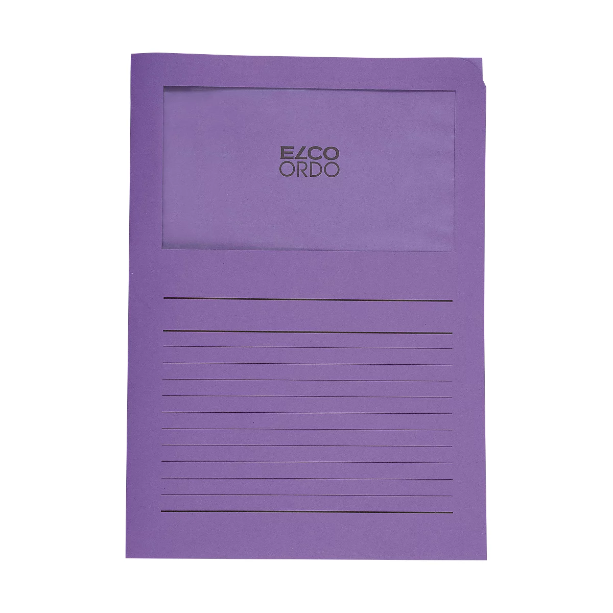 Dossier de classement Classico ORDO ELCO, pour format A4, papier, 100 p., violet