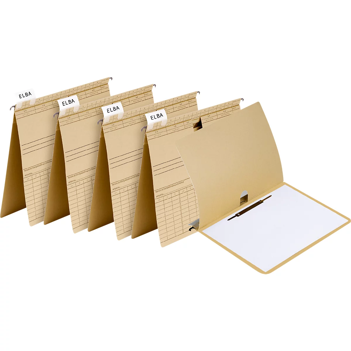 Dossier suspendu avec reliure en métal ELBA vertic® ULTIMATE, format A4, avec ouverture pour le pouce, 50 p.