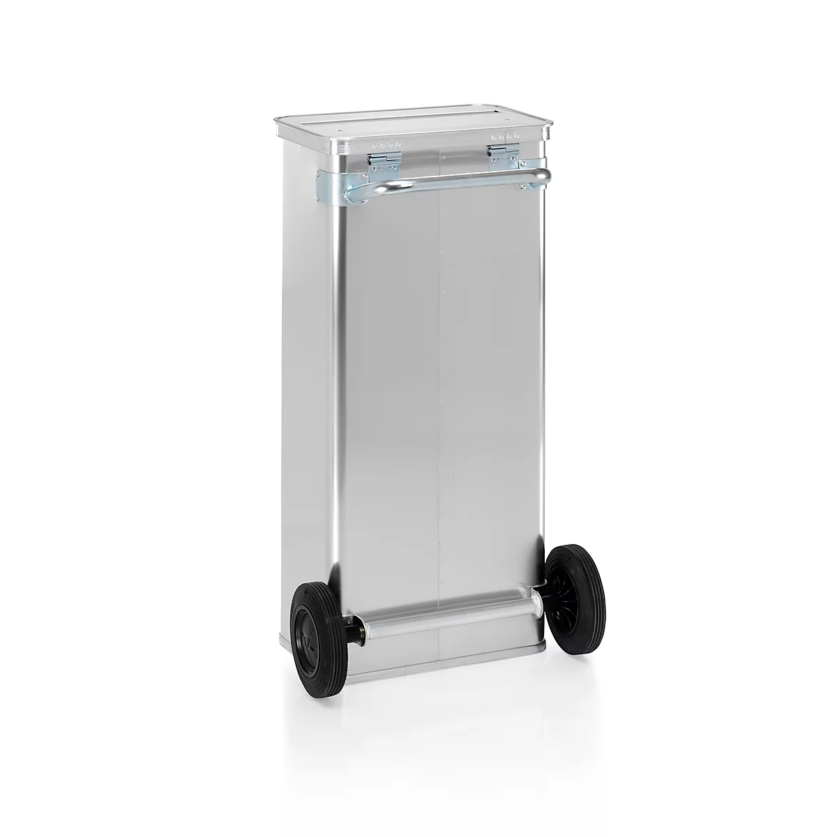 Dossierafvalcontainer D1009/120 H, inhoud 120 l, met wielen, sleuf 420 x 27 mm