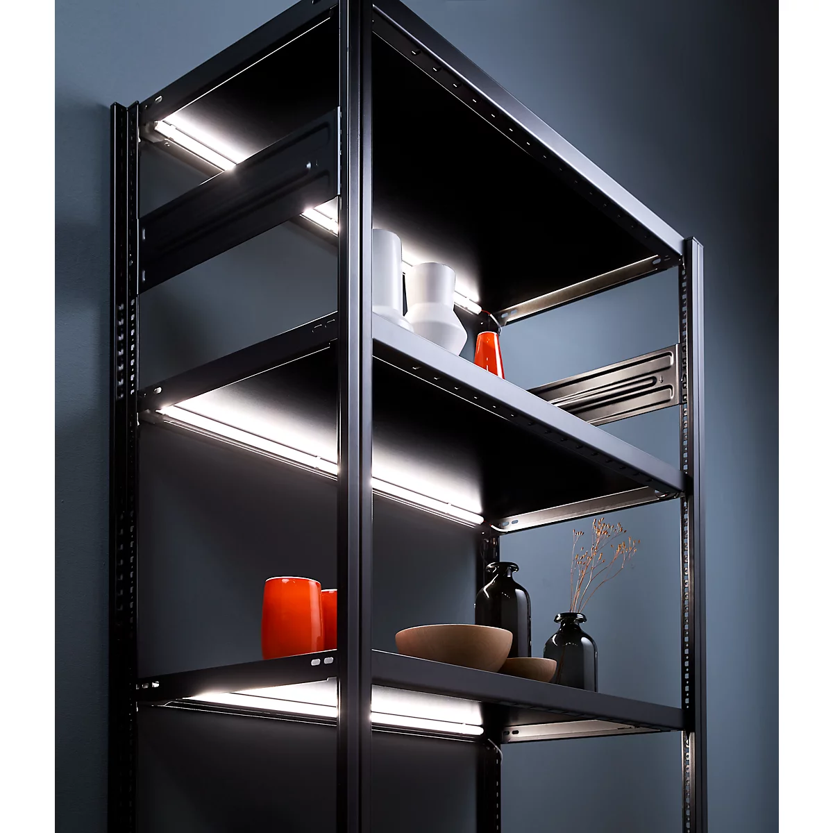 DOTLUX LED rekverlichting RETAILO Set 4x1130mm 12W 24V 4000K incl. voeding Plug&amp;Play