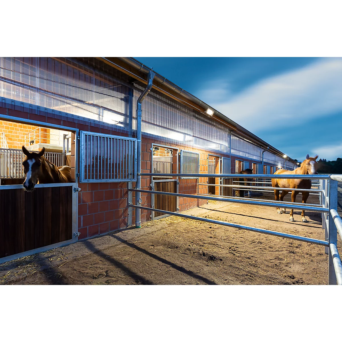 DOTLUX LED-Strahler FLOORslim-sensor 30W 4000K mit PIR-Bewegungsmelder, schwarz