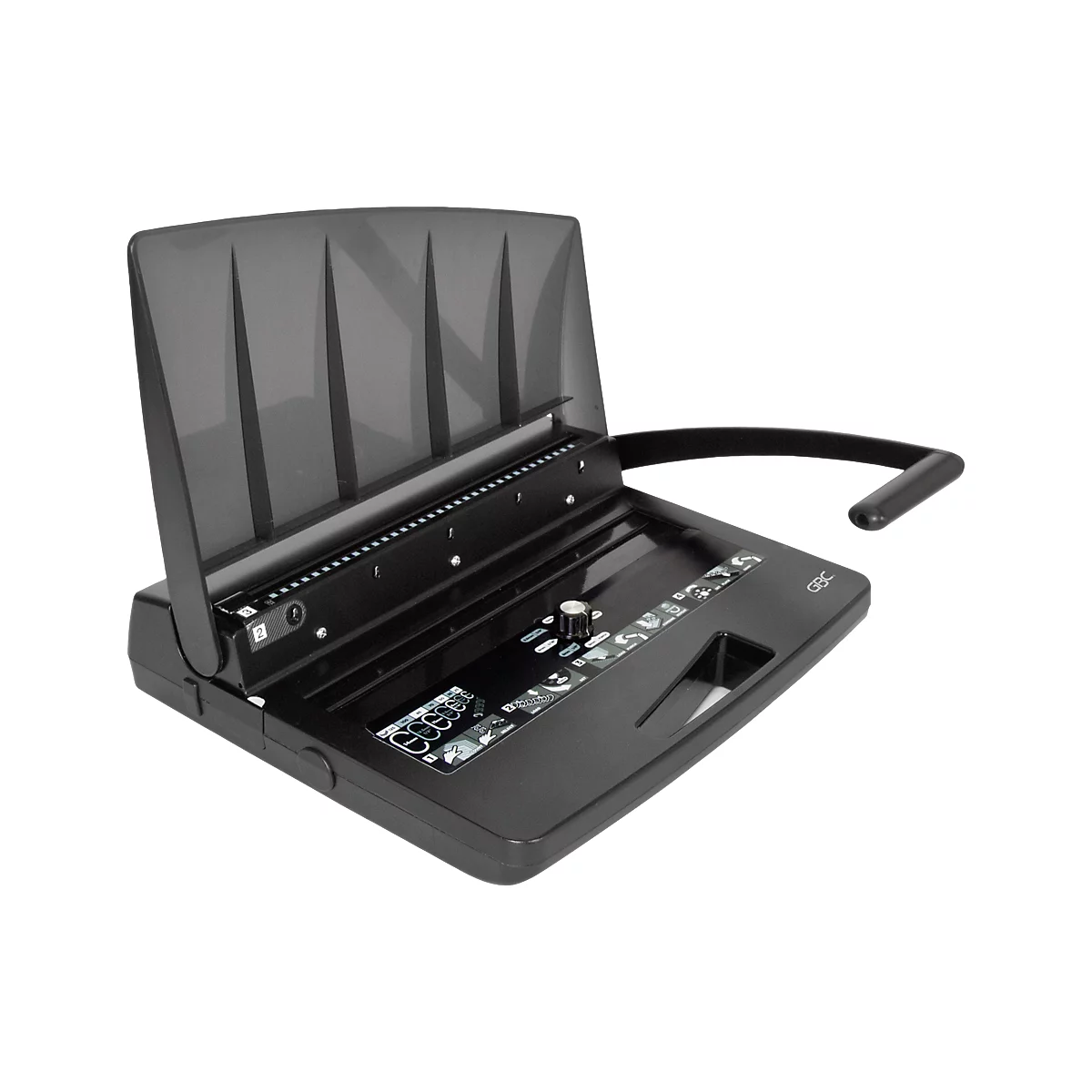 Draad-inbindmachine GBC Wire Bind W15, tot 125 vel, stansen 15 vel, A4-formaat, met draaggreep