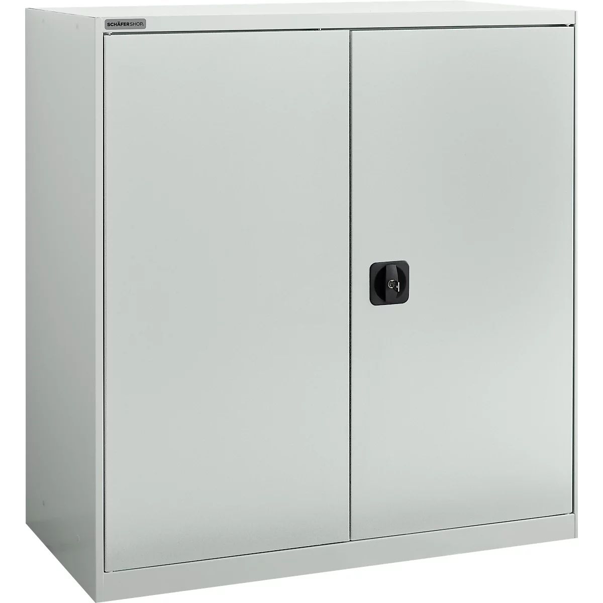 Draaideurkast Schäfer Shop Select MS-i 12409, plaatstaal, B 950 x D 400 x H 1215 mm, 3 OH, lichtgrijs, tot 150 kg 