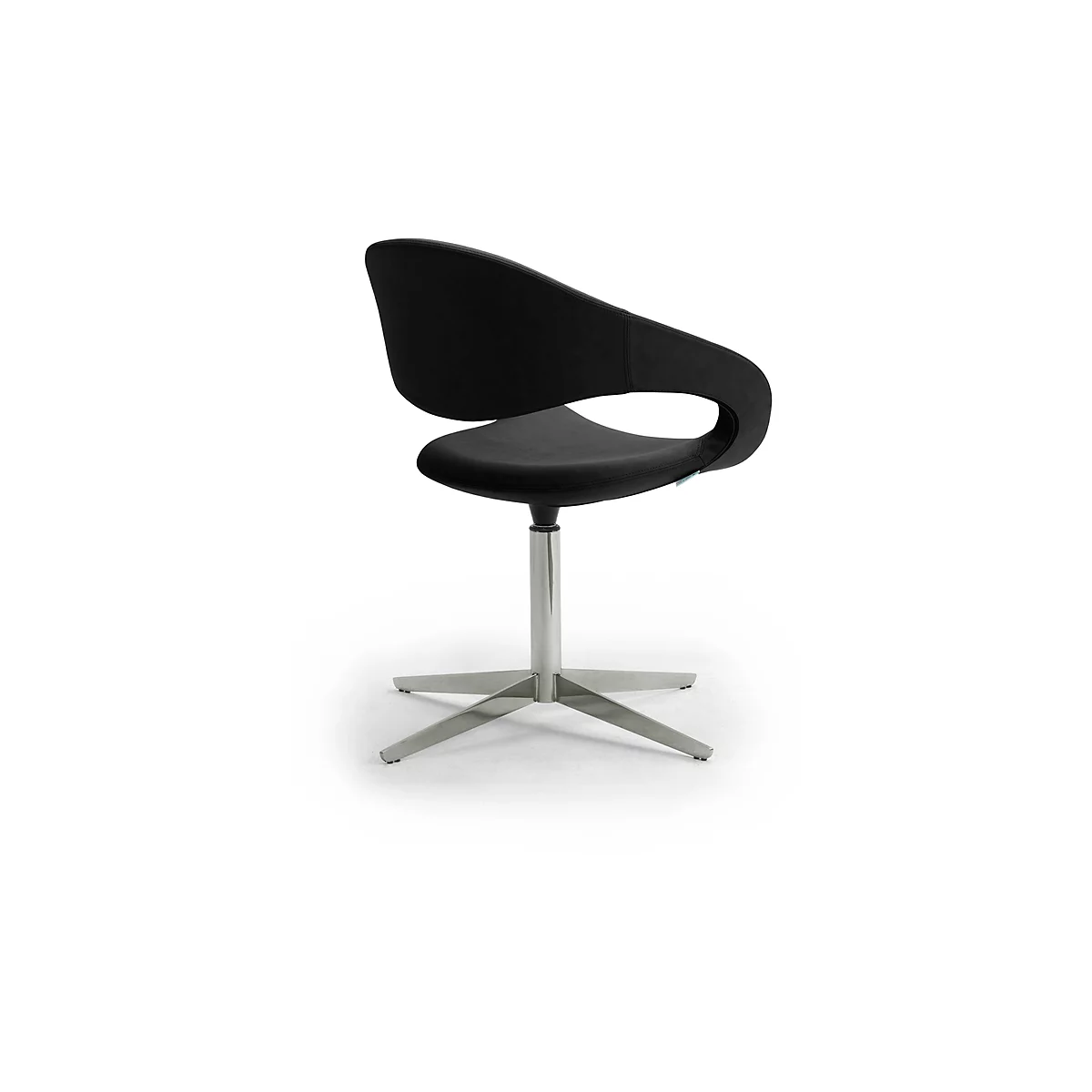 Draaifauteuil SAMBA, belastbaar tot 200 kg, Fauteuil, zwart