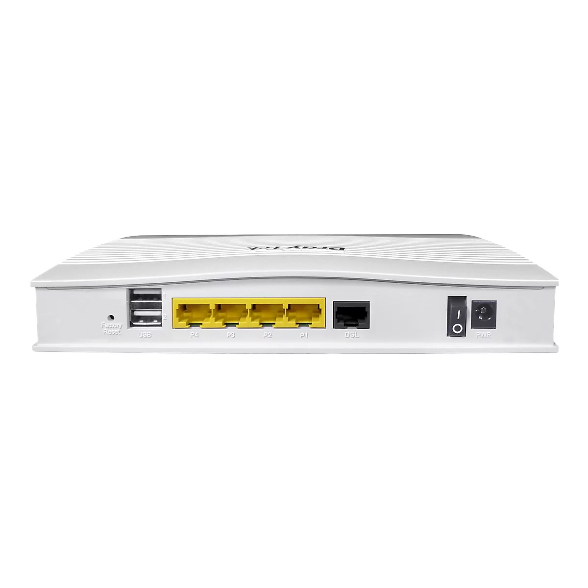 Draytek Vigor 2766 - Router - DSL-Modem 4-Port-Switch - 1GbE - WAN-Ports: 2 - wandmontierbar