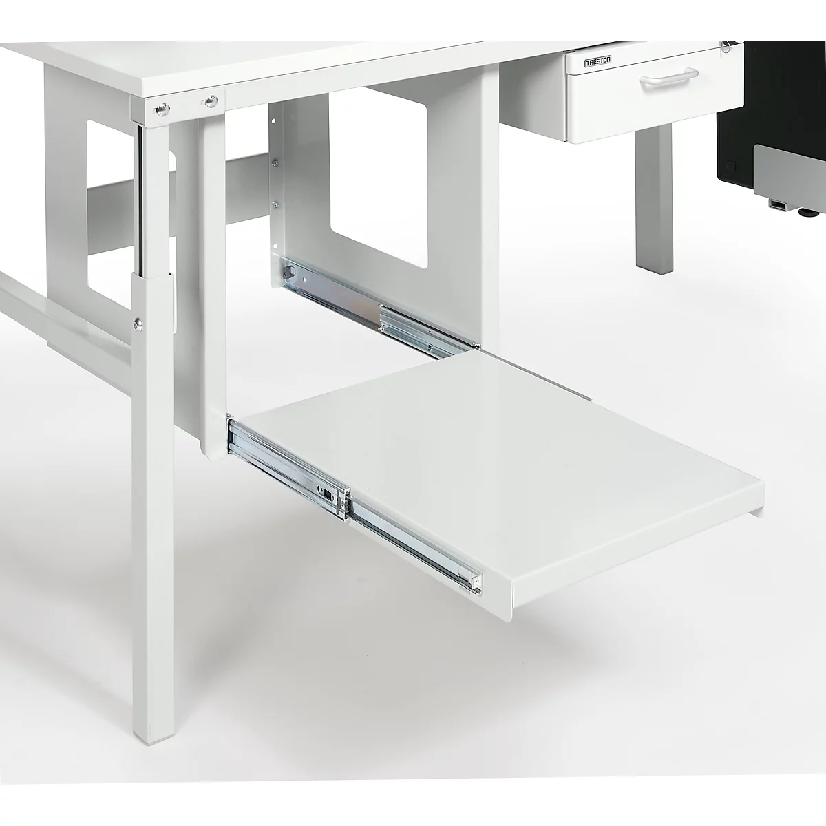 Druckerboard Serie TPB, ausziehbar bis 500 mm, f. Drucker B 400 x T 500 x H 415 mm