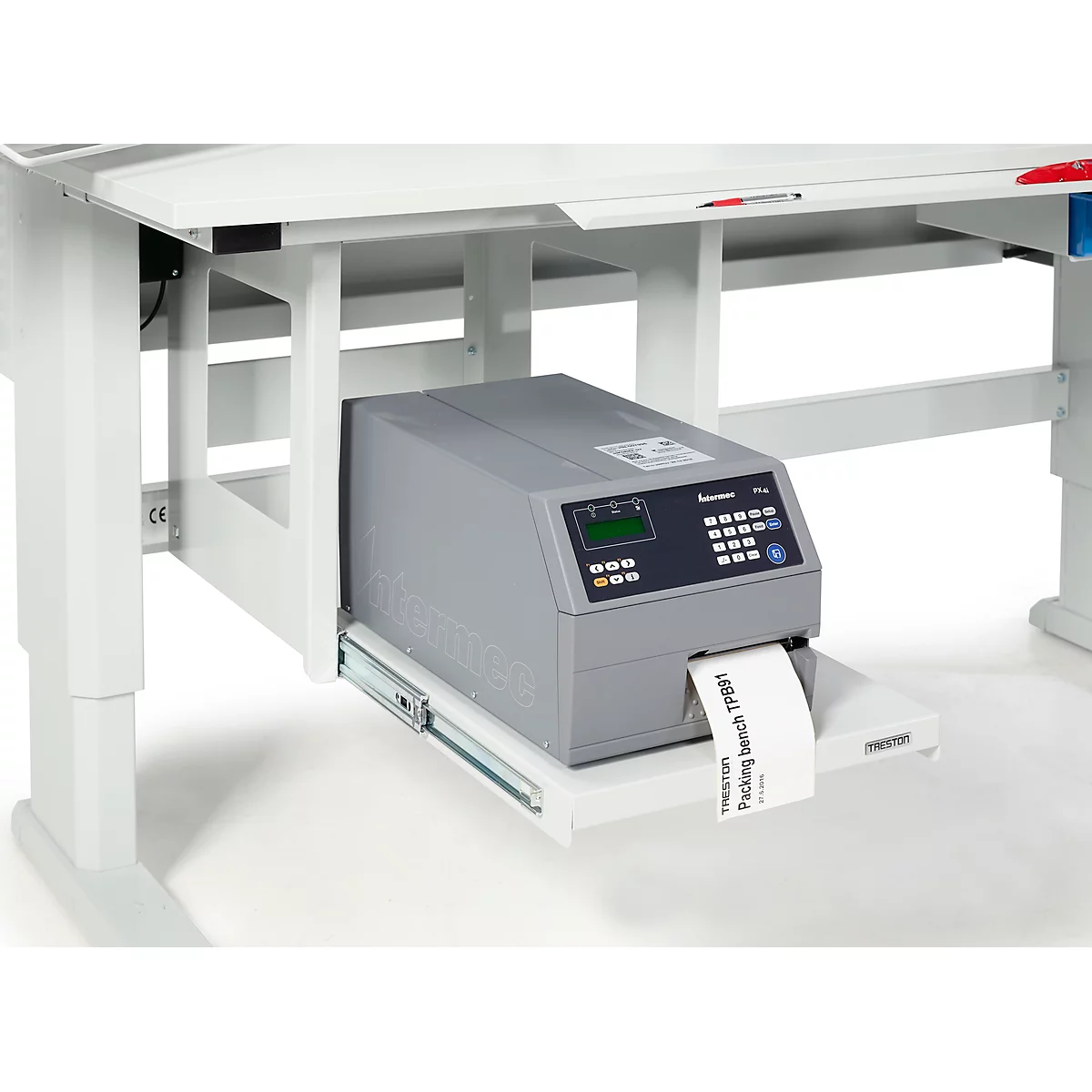 Druckerboard Serie TPB, ausziehbar bis 500 mm, f. Drucker B 400 x T 500 x H 415 mm