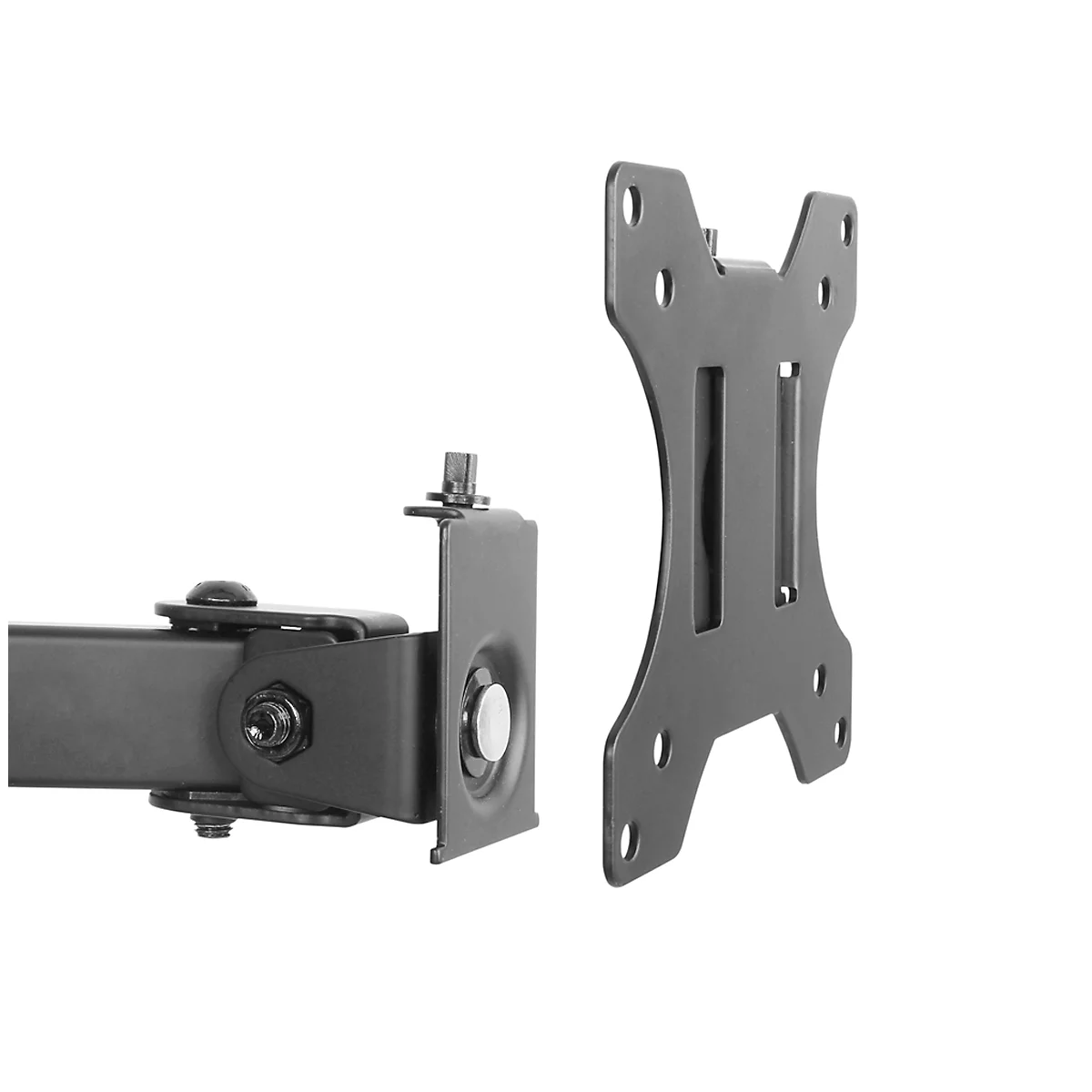Dual-Monitorarm Neomounts by Newstar FPMA-D550DDBLACK, bis 32“, neig-/dreh-/schwenkbar, höhen- & tiefenverstellbar