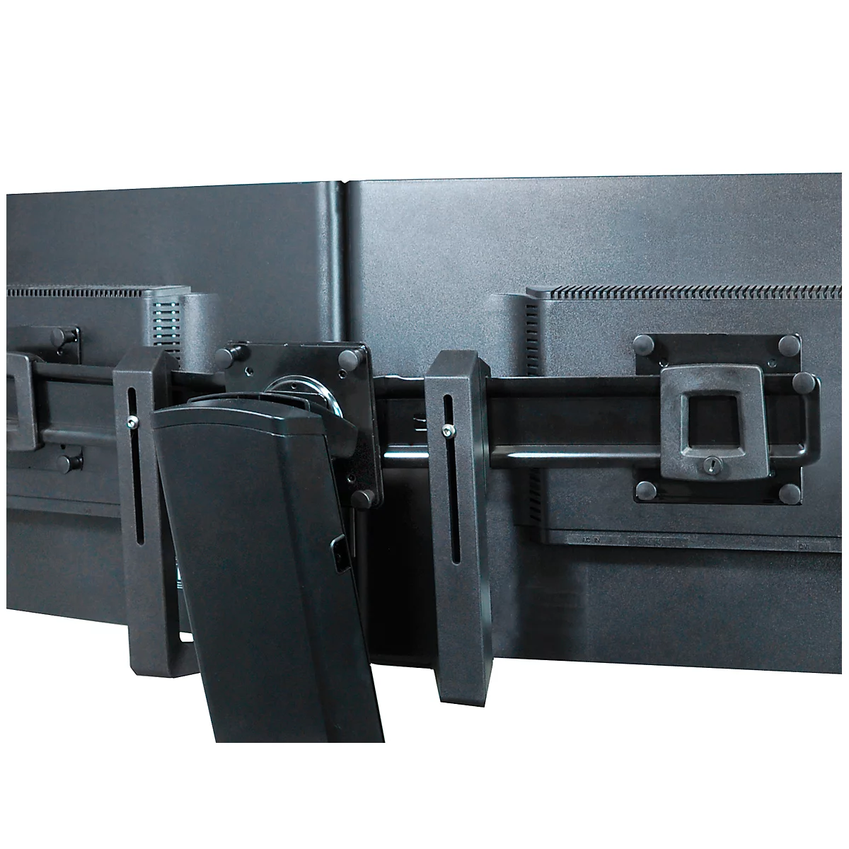 Dualmonitor-Befestigungsset Ergotron, Monitorgröße 17' - 26', Tragkraft max. 16,4 kg